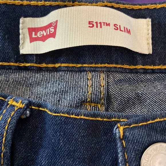 Levi’s 511 Slim Jeans W 28 L 28 Size 16 Reg - Picture 7 of 12